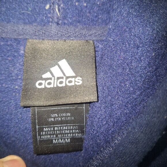 Notre Dame hoodie‎ adult Medium Fighting Irish Hooded Sweatshirt Adidas vintage - Picture 3 of 6